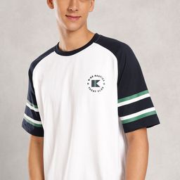 Nautica Raglan Sleeves Pure Cotton Relaxed Fit T-shirt-picture-12