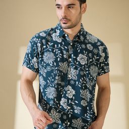 Being Human Slim Fit Floral Printed Casual Shirt-image-51