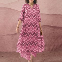 KERI PERRY Women Regular Kurta with Palazzos-picture-55