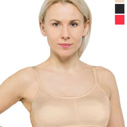 INDIROCKS Bra Solid Full Coverage Underwired-17