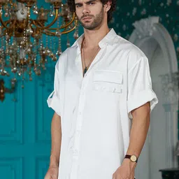 Campus Sutra Men Comfort Opaque Casual Shirt-picture-33