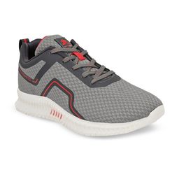 OFF LIMITS Men Grey Mesh Running Shoes-29