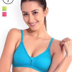 Floret Pack of 3 Full-Coverage Bras-21