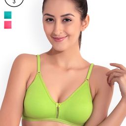 Floret Pack of 3 Full-Coverage Bras-15