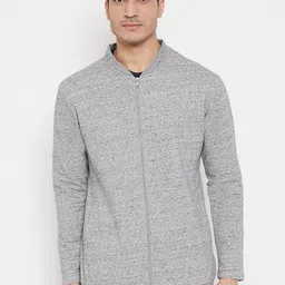 Hypernation Men Grey Tailored Jacket-image-46