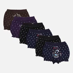 Bodycare Kids Unisex Kids Pack of 6 Assorted Bloomer Briefs KIA335-PK001-image-89