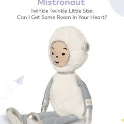 MiArcus White & Grey Mistronaut Coral Soft Toy-image-42