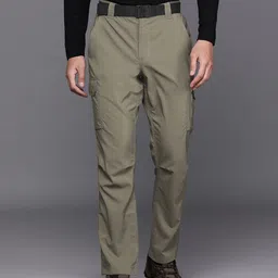Columbia Men Silver Ridge Solid Regular Fit Track Pants-image-96