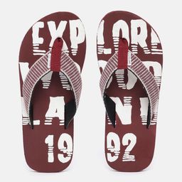 Woodland Men Printed Thong Flip-Flops-picture-15