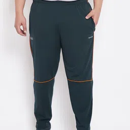 bigbanana Men Teal Green Solid Rapid Dry Track Pants-image-8