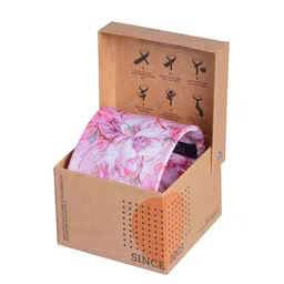 Tossido Men Pink Printed Broad Tie-image-71