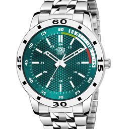 SWADESI STUFF Boys Green Analogue Watch SDS 95-8