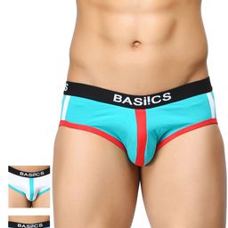 BASIICS by La Intimo Men Pack of 3 Briefs BCSBR080C145-45