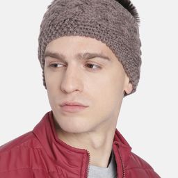 Magic Needles Unisex Brown Criss Cross Headband-47