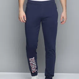 Puma Men Blue Slim Fit Graphic Printed Casual Track Pants-image-95
