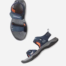 Wildcraft Men Navy Blue Reformer Sports Sandals-picture-55