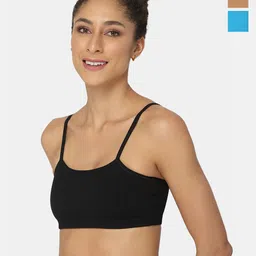 intimacy LINGERIE Pack of 3 Full Coverage Cotton Beginners Bras With All Day Comfort-picture-26
