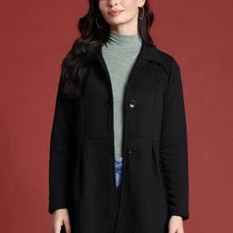 Alsace Lorraine Paris Fleece Overcoat With Belt-image-77