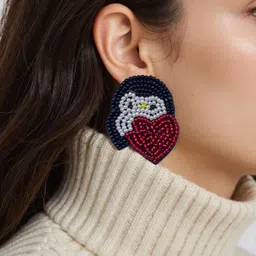 Digital Dress Room Animal Shaped Studs Earrings-91