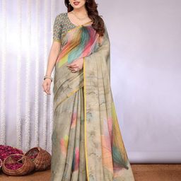 Moda Rapido Women Floral Zari Mangalagiri Saree-picture-31