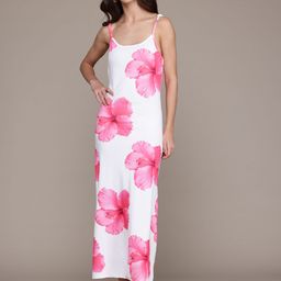 WESTHOOD Floral Print Maxi Dress-image-7