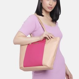 Caprese Colourblocked Structured Shoulder Bag image 3