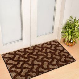 Kuber Industries Set of 3 Printed Anti-Slip Doormats-24