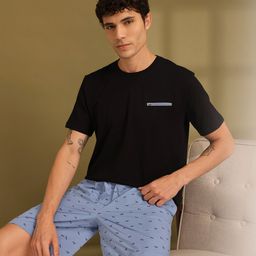 ETC Animal Graphic Printed T-Shirt with Shorts MY-SOMTSPJ03-BLACK-picture-40
