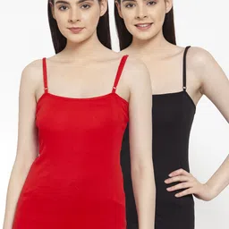 Friskers Women Pack Of 2 Solid Camisoles E-01-03-S-image-71