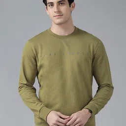 Park Avenue Round Neck Brand Logo Print Sweatshirt-picture-49