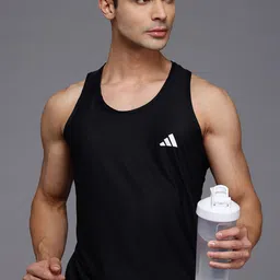 ADIDAS Own The Run Tank T-Shirt with Reflective Detail-image-46