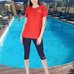FILMAX ORIGINALS T-Shirt & Capri Two Piece Swim Set-image-76