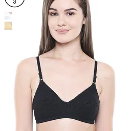 Bodycare Women Pack of 3 Everyday Bras E5509BSW-32