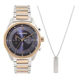 Calvin Klein Men Force Chronograph Watch with Necklace Gift Set - CKWNES12-image-91