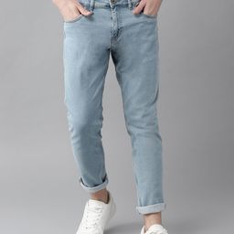 Roadster Men Blue Slim Fit Mid-Rise Clean Look Stretchable Jeans-picture-45