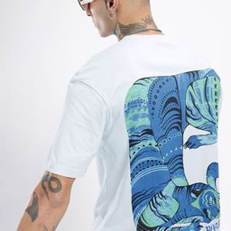glitchez Urban Dope Printed Relaxed Fit T-shirt-image-29
