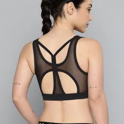 Puma 4KEEPS CLOUDSPUN Full Coverage Drycell Styled Back Training or Gym Bra 52668601-43