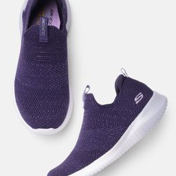 Skechers Girls Ultra Flex Metamorphic Slip-On Sneakers-image-69