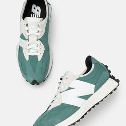 New Balance Unisex 327 Brand Logo Detailing Suede Sneakers-picture-16