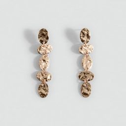 MANGO Contemporary Drop Earrings-1