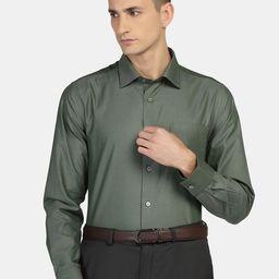 Blackberrys Men Slim Fit Formal Cotton Shirt-image-110