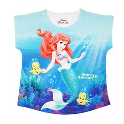 Disney by Wear Your Mind Girls Blue Disney Princess Printed Top-image-44