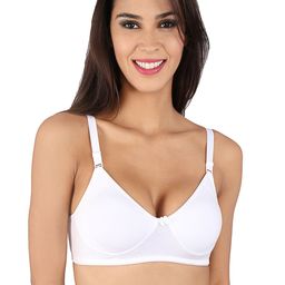 Bralux White Full-Coverage Bra-picture-7