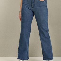 U S Polo Assn Women Blue Bootcut Stretchable Jeans-image-32