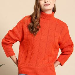 Mast & Harbour Acrylic Self Designed Pullover-image-37