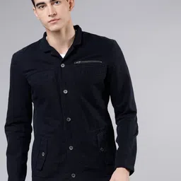 HIGHLANDER Men Solid Tailored Jacket Jacket-image-90