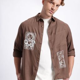 glitchez Tarot Tales Printed Relaxed Fit Shirt-image-73
