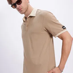 UNRL Polo Collar Drop-Shoulder Sleeves T-shirt-picture-15