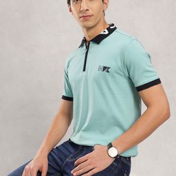 Nautica Polo Collar Pure Cotton T-shirt-image-54