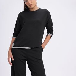 SZN Solid T-shirt & Trouser Co-Ord Set-image-16